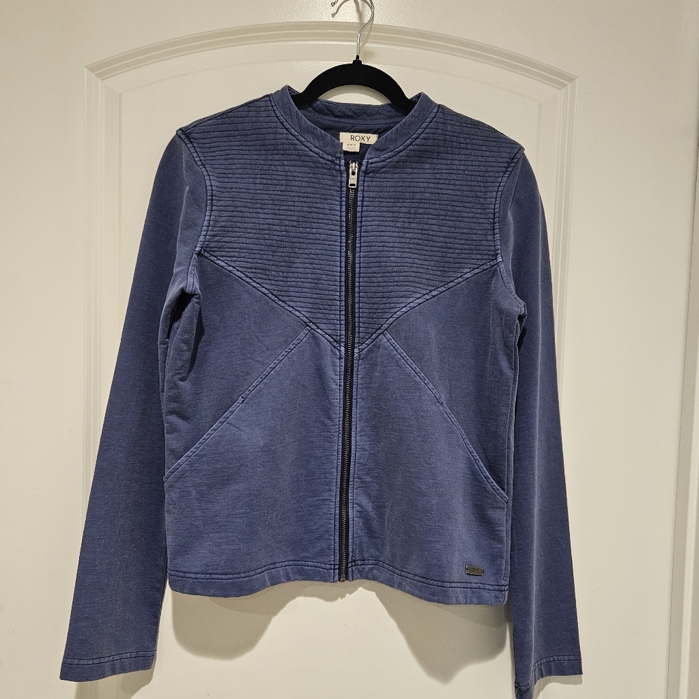 Roxy Zip Up Front Jacket Size Medium #748